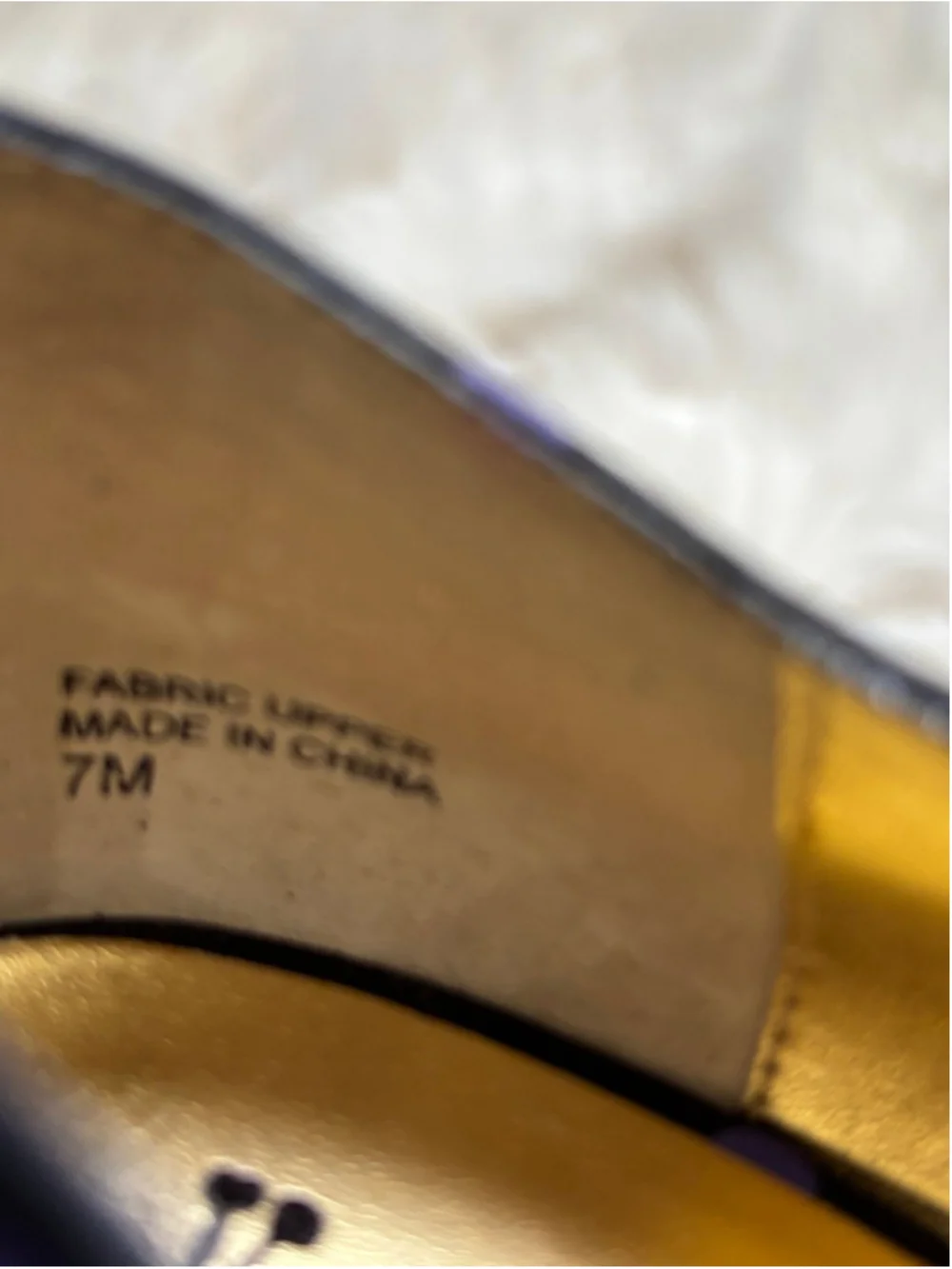 Well worn woman's platform heels 7